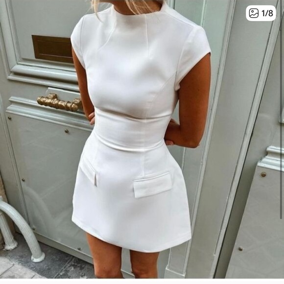 Commense Dresses & Skirts - Commense White Mini Dress